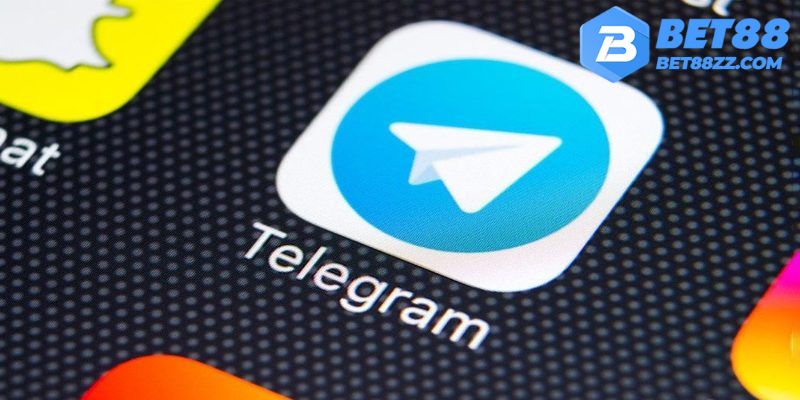 Telegram là hình thức được sử dụng khá phổ biến khi cần kết nối với Bet88 